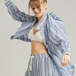 The Classic Boxer French Navy Stripe