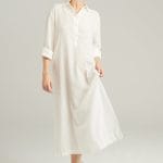 The Maxi Shirt Organic Cotton White