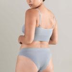 The TENCEL™ High Leg Brief Storm Grey