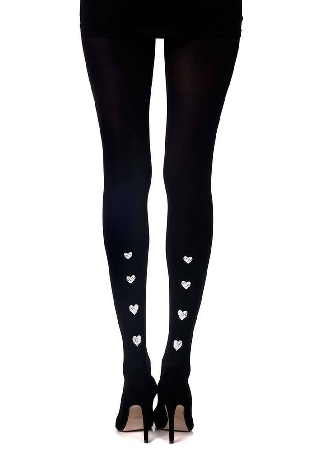ZOF276-BGR_1.jpg Zohara "Love Me Tender" Black Print Tights