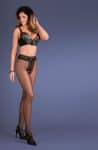 Gabriella Amira Erotic Tights Black