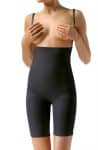 Control Body 410604 High Waist Long Shaping Shorts Nero