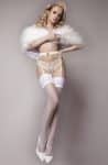 Ballerina 588 White Hold Ups