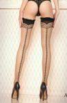 Ballerina 430 Hold Ups Black / Skin