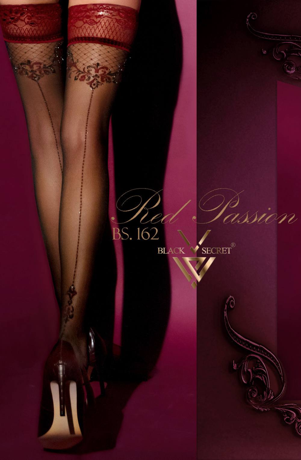 Black Secret BS162 Hold Ups Black Black Secret BS162 Hold Ups Black