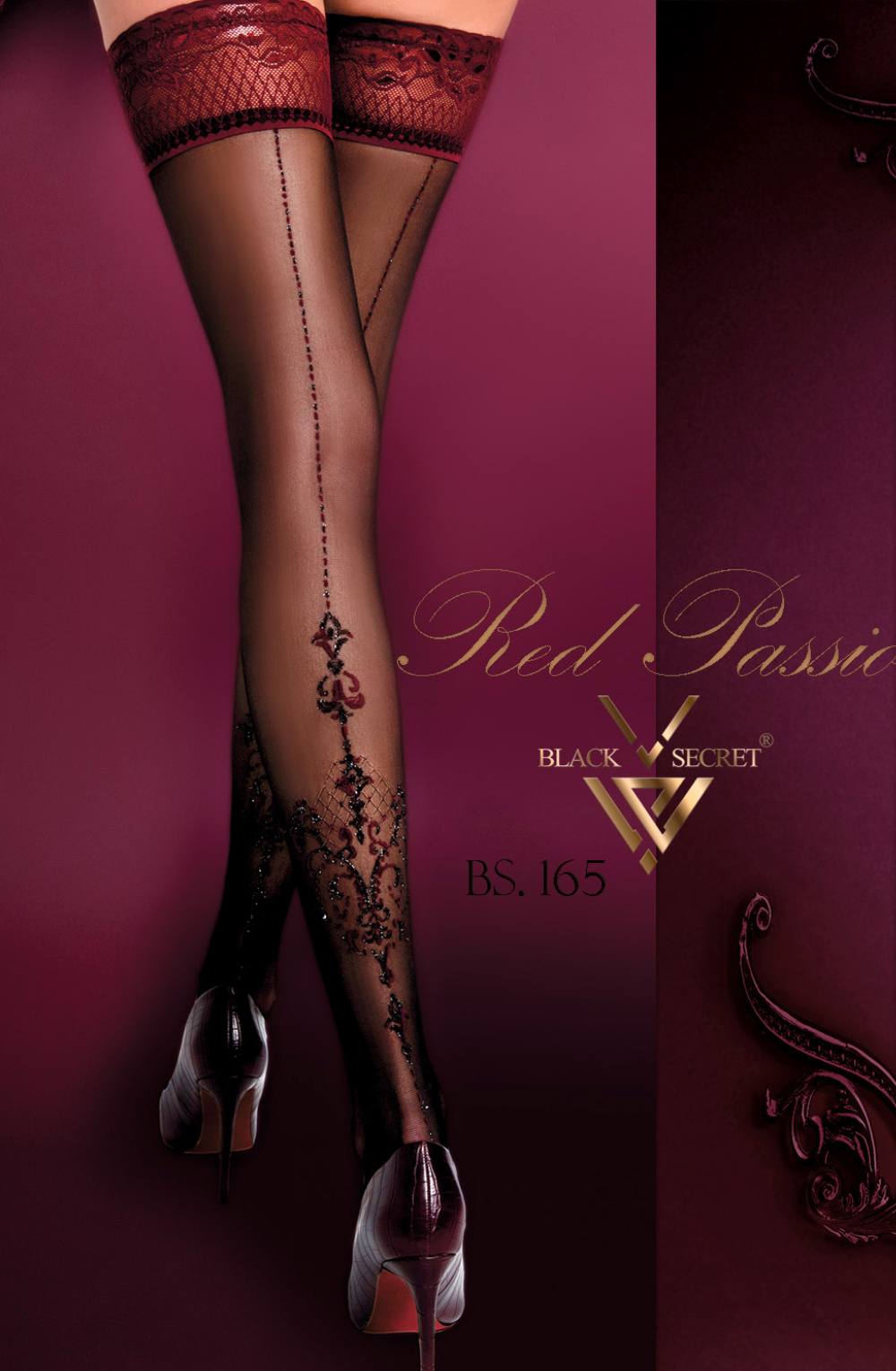 Black Secret BS165 Hold Ups Black Black Secret BS165 Hold Ups Black