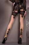 Ballerina 419 Hold Ups Black / Skin